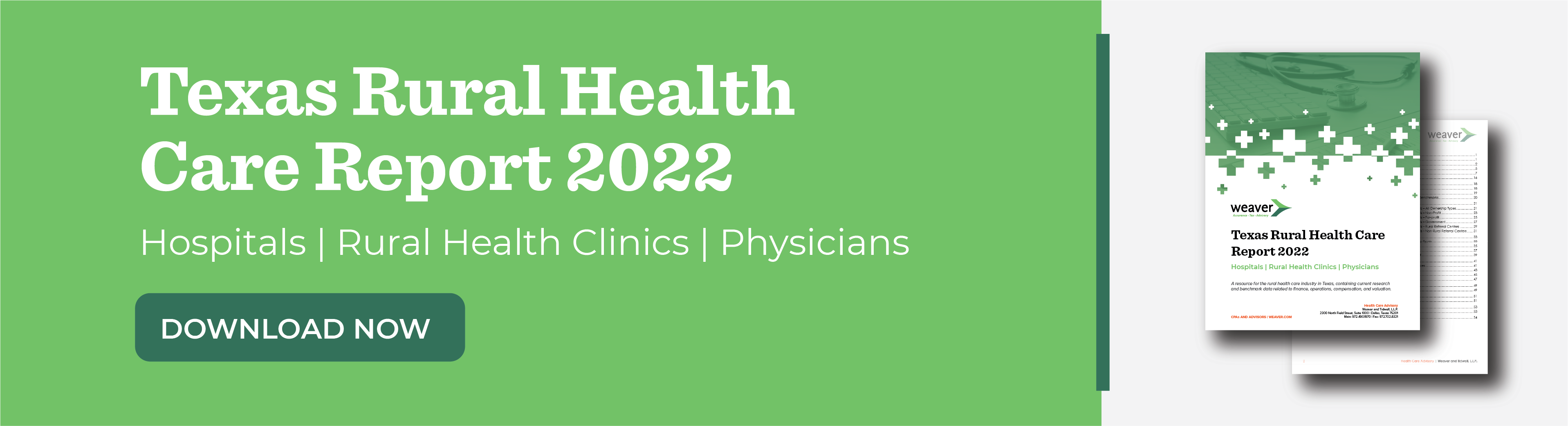 Texas Rural Health Care Report 2022